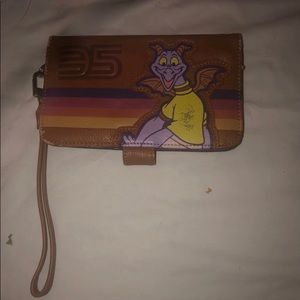 Epcot 35th Anniversary figment wallet